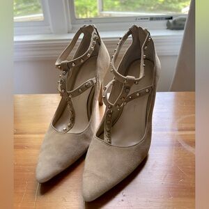 Banana Republic Strappy Studded Heels 5.5